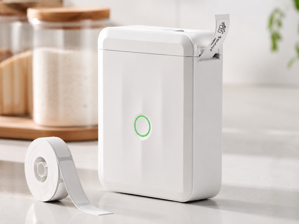 NIIMBOT label maker for kitchen organization labels and pantry storage
